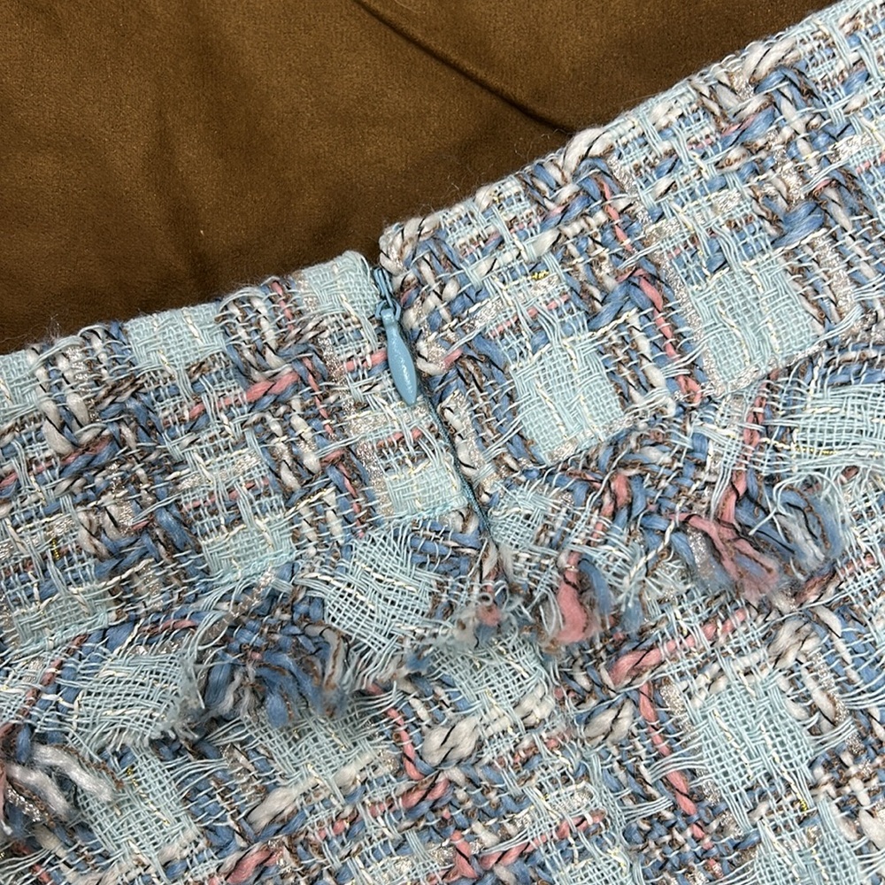 NWOT Boutique, Day + Moon Tweed Skirt, Size Small - Picture 6 of 6